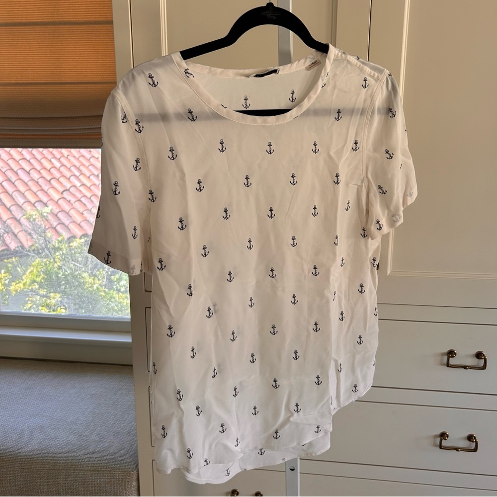 Silk Equipment Blouse sz S